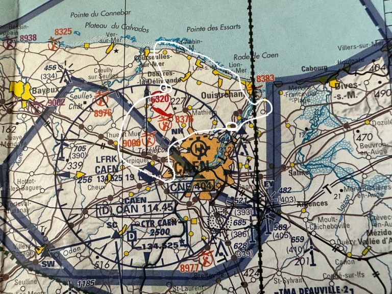 carte du circuit aérien sword