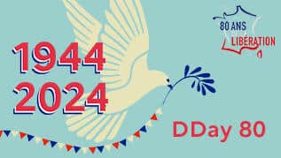 Affiche du 80ème anniversaire du d day